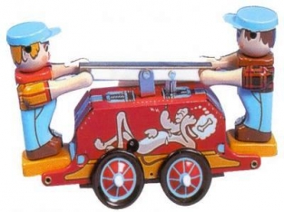 Blikken Railpompwagen Blikken Railpompwagen